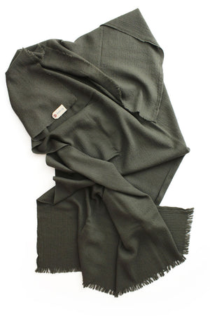 Wool Throw Gray