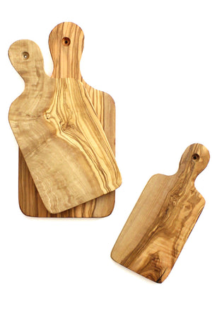 Olive Wood Paddle Board 10.75"