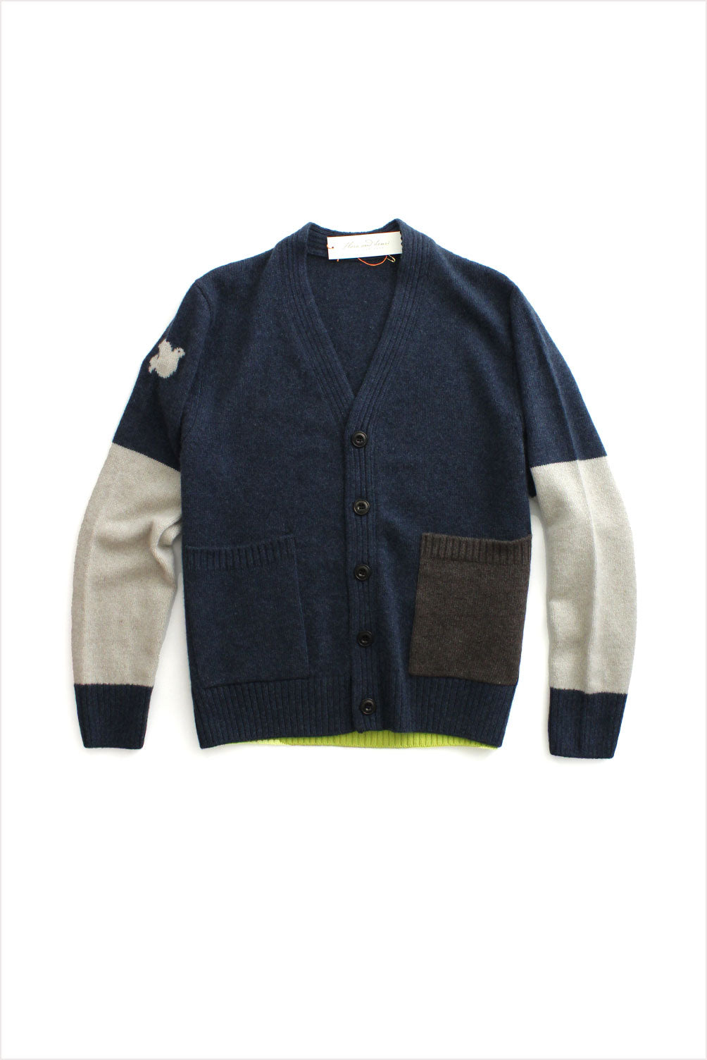 FREECITY Cashmere Lux Cardigan Mineral Blue