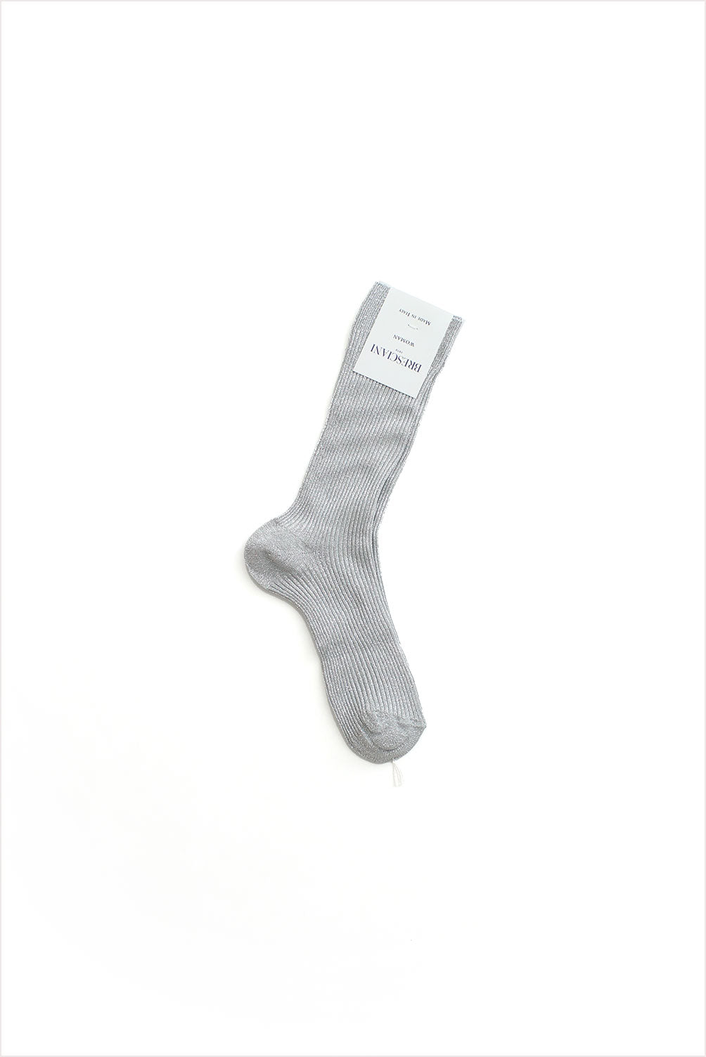 Bresciani Women&#39;s Sparkle Sock Silver