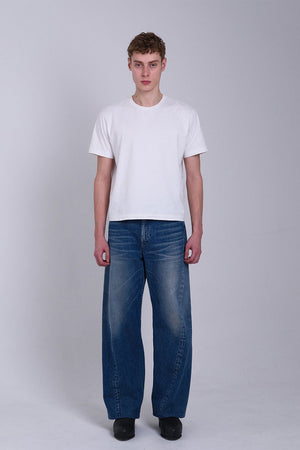 Tanaka Boy Jean Trouser Vintage Mid Blue