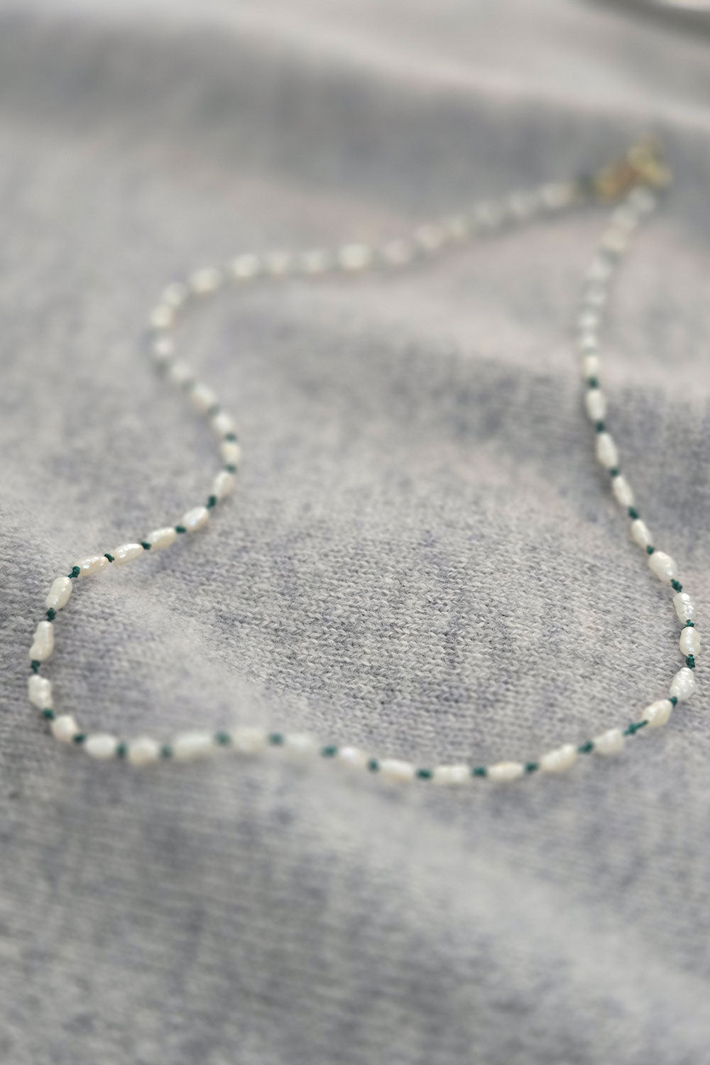Freshwater Rice Pearl &amp; Bead Necklace