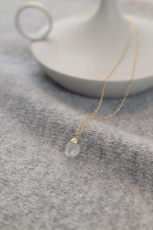 Clear Quartz Charm Necklace