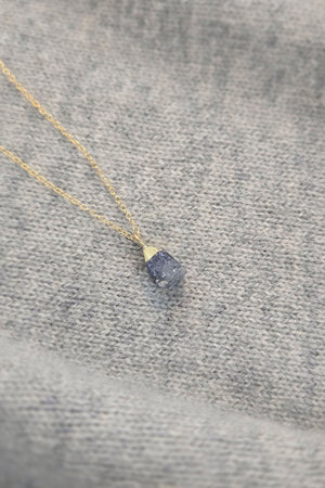 Sapphire Charm Necklace