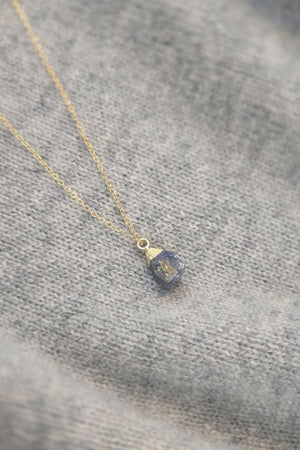 Sapphire Charm Necklace