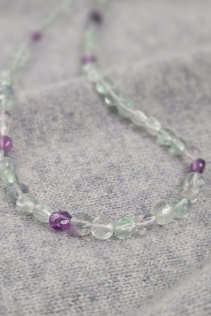 Quartz Beaded Necklace
