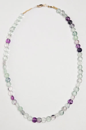Quartz Beaded Necklace