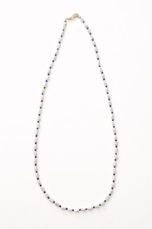 Freshwater Rice Pearl & Bead Necklace