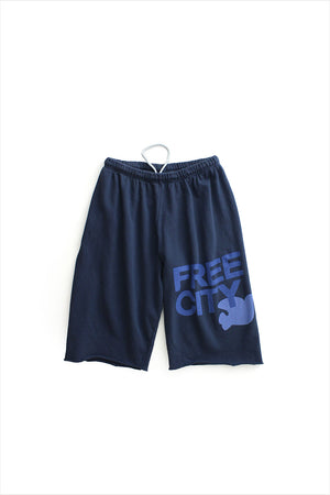 FREECITY Cutoffs Moonshrooms Blue