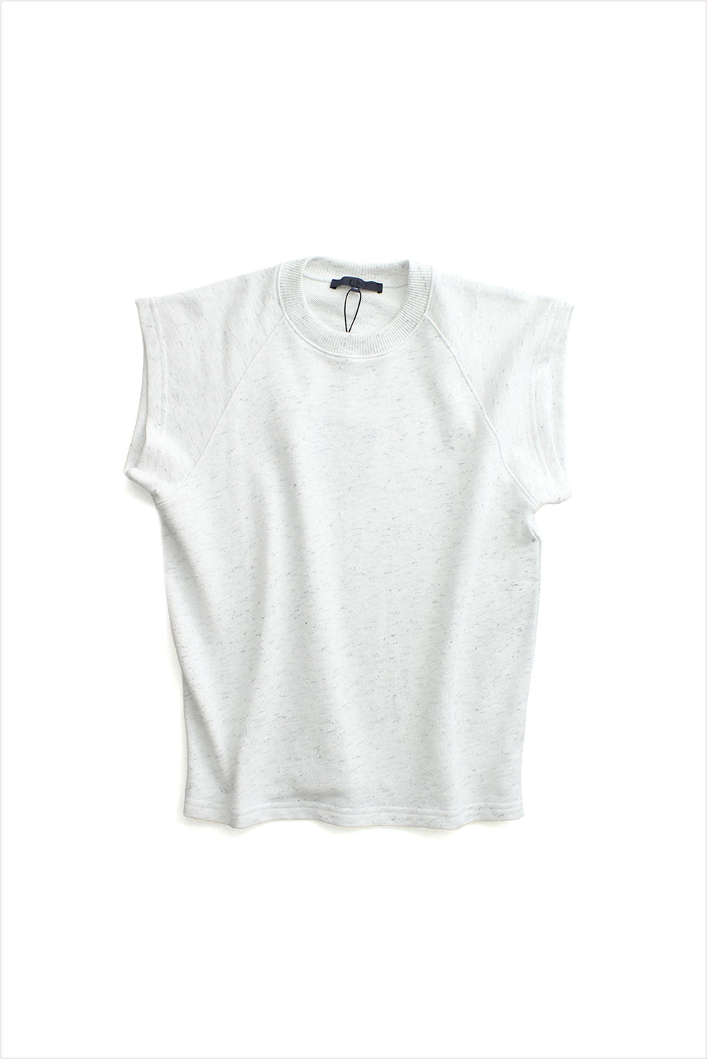 Tibi Sleeveless Easy Top White Multi