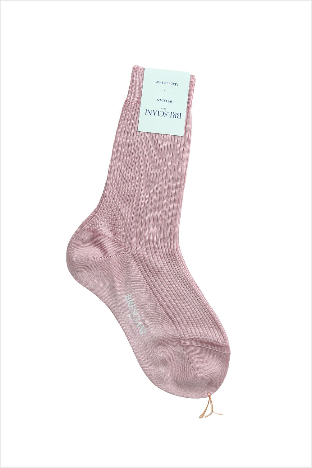 Bresciani Women's Short Silk Socks Rose