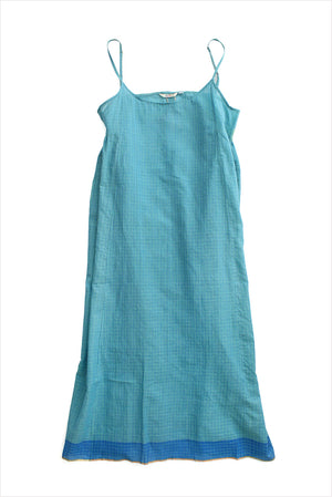 Injiri Herbarium 175 Slip Dress Dark Aqua