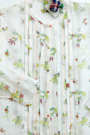 Injiri Herbarium 113 Floral Blouse