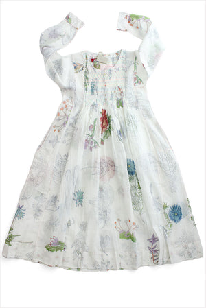 Injiri Herbarium 24 Floral Dress