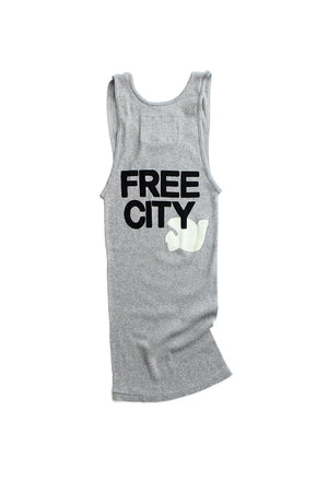 FREECITY Supervintage Tank Heather Gray