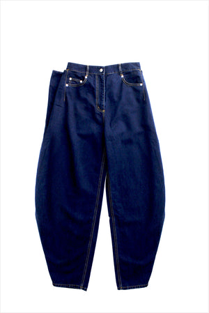 Tibi Aleda Tencel Cotton Jean Indigo