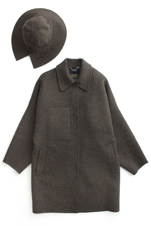 Rachel Comey Porto Hat Brown Melange