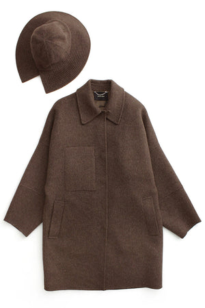 Rachel Comey Field Coat Brown Melange