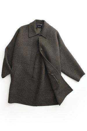 Rachel Comey Field Coat Brown Melange