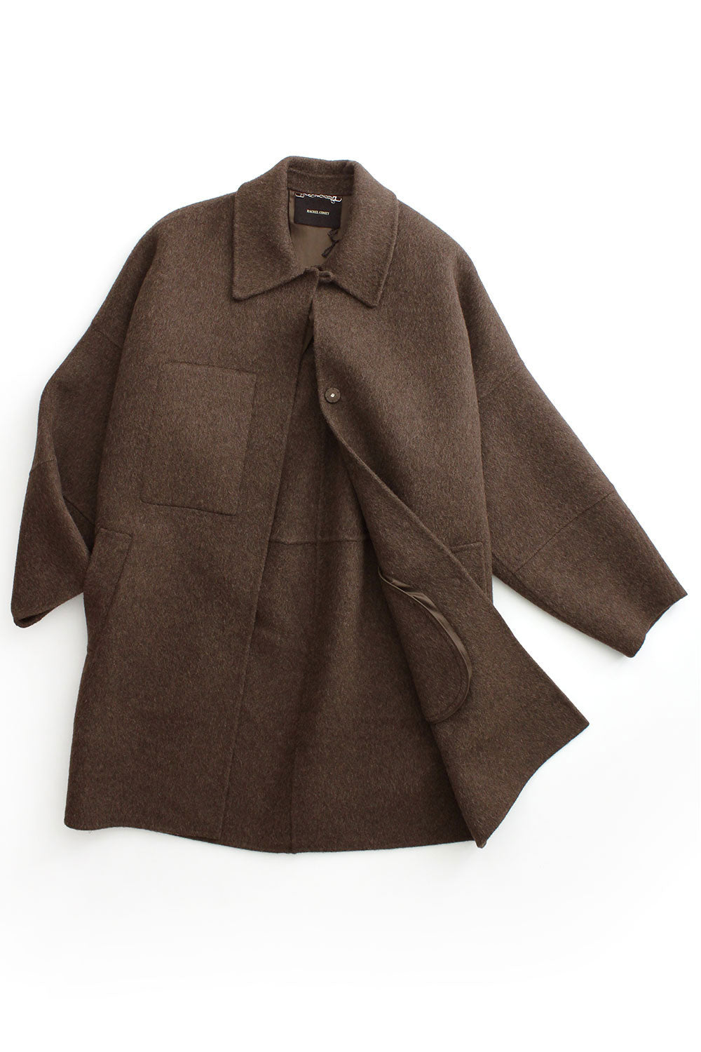 Rachel Comey Field Coat Brown Melange