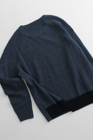 FREECITY Loropiana Cashmere Crew Sea Squids