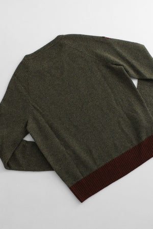 FREECITY Loropiana Cashmere Crew Twig Woods