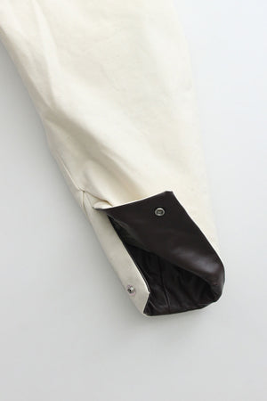 Tanaka Down Work Jacket White