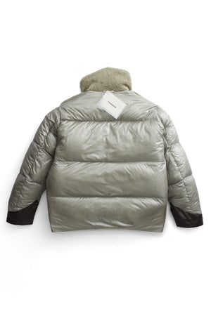 Tanaka Down Work Jacket White