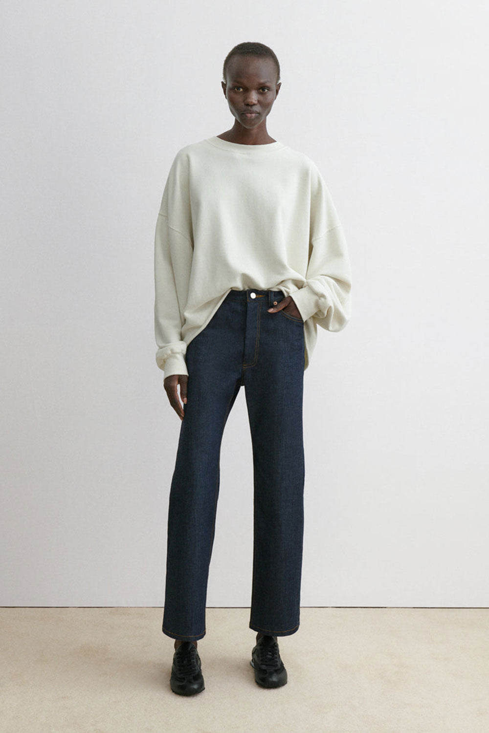 Rachel Comey Fonder Sweatshirt Dirty White