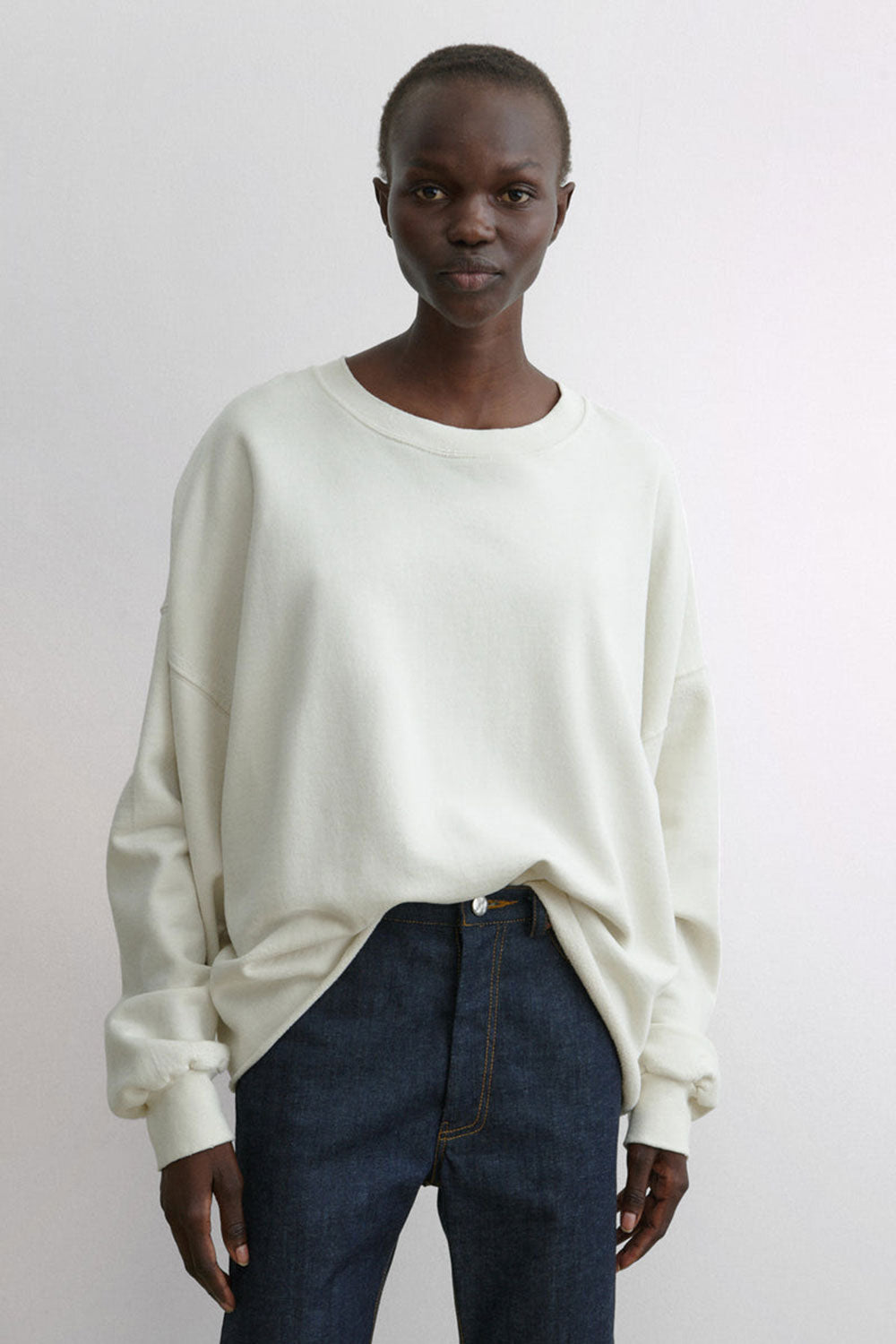 Rachel Comey Fonder Sweatshirt Dirty White