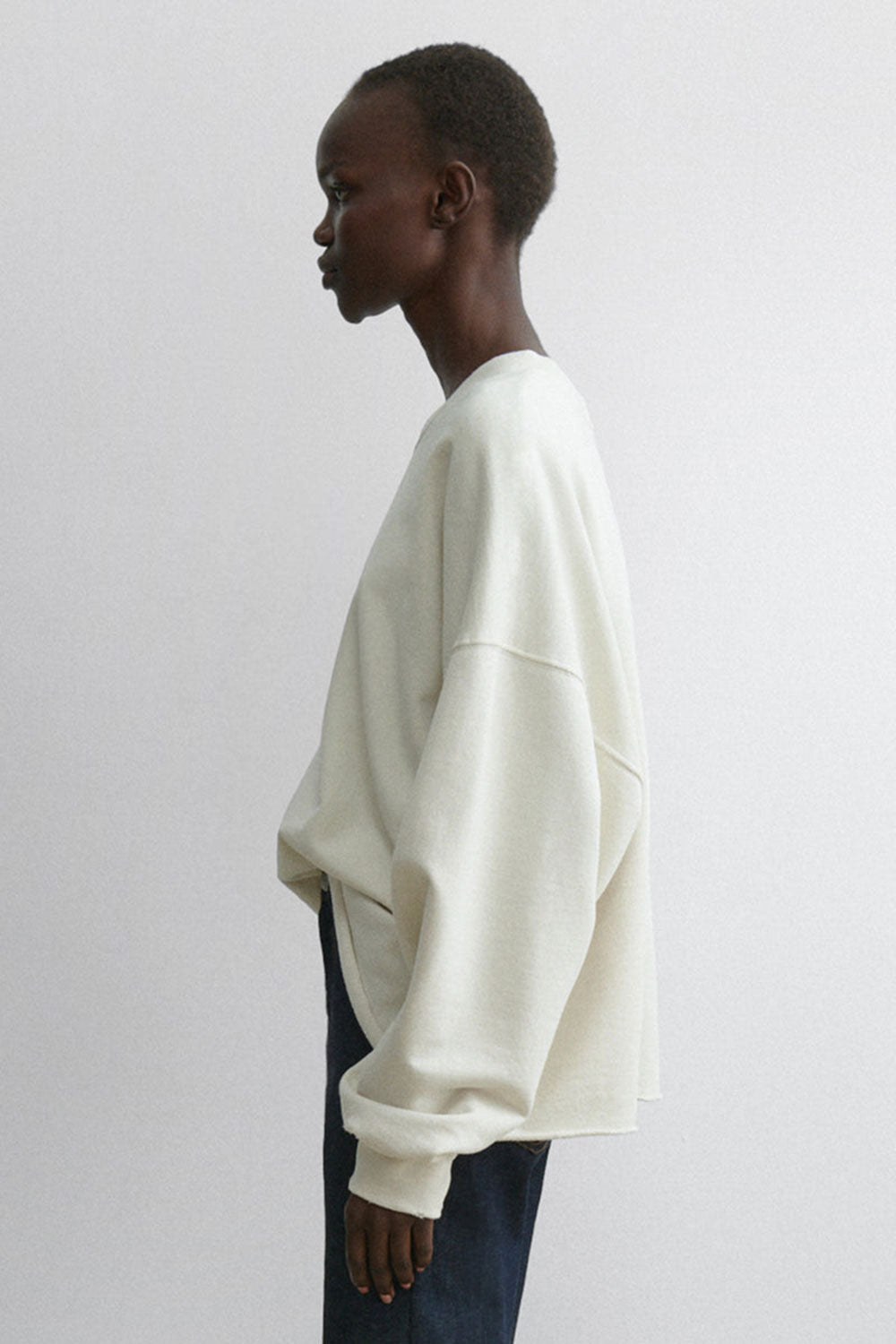 Rachel Comey Fonder Sweatshirt Dirty White