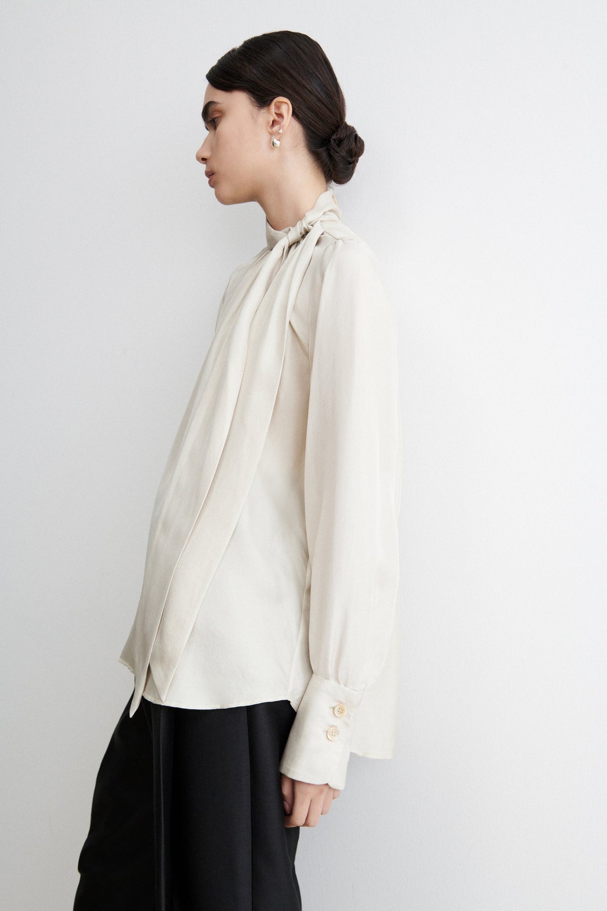 Rachel Comey Tie Rite Top Butter