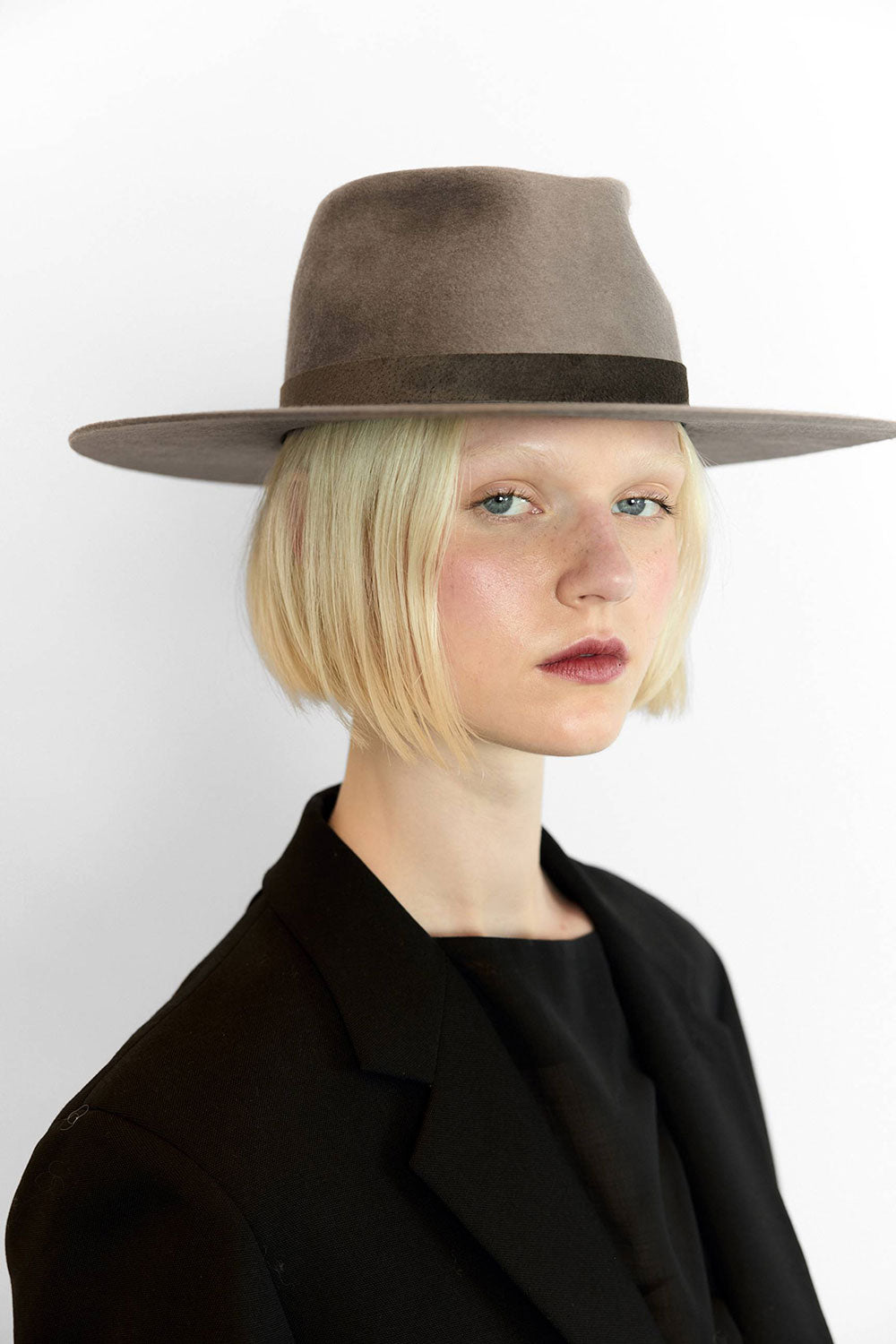 Janessa Leone Cole Hat Slate