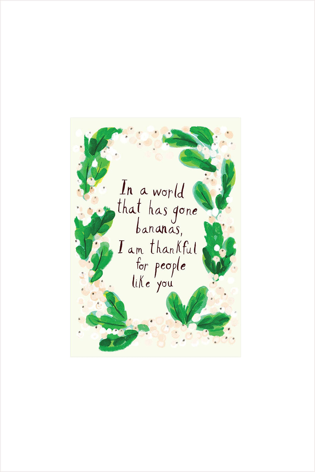 World is Bananas Card