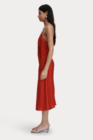 Rachel Comey Granger Dress Tomato