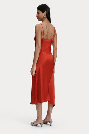 Rachel Comey Granger Dress Tomato