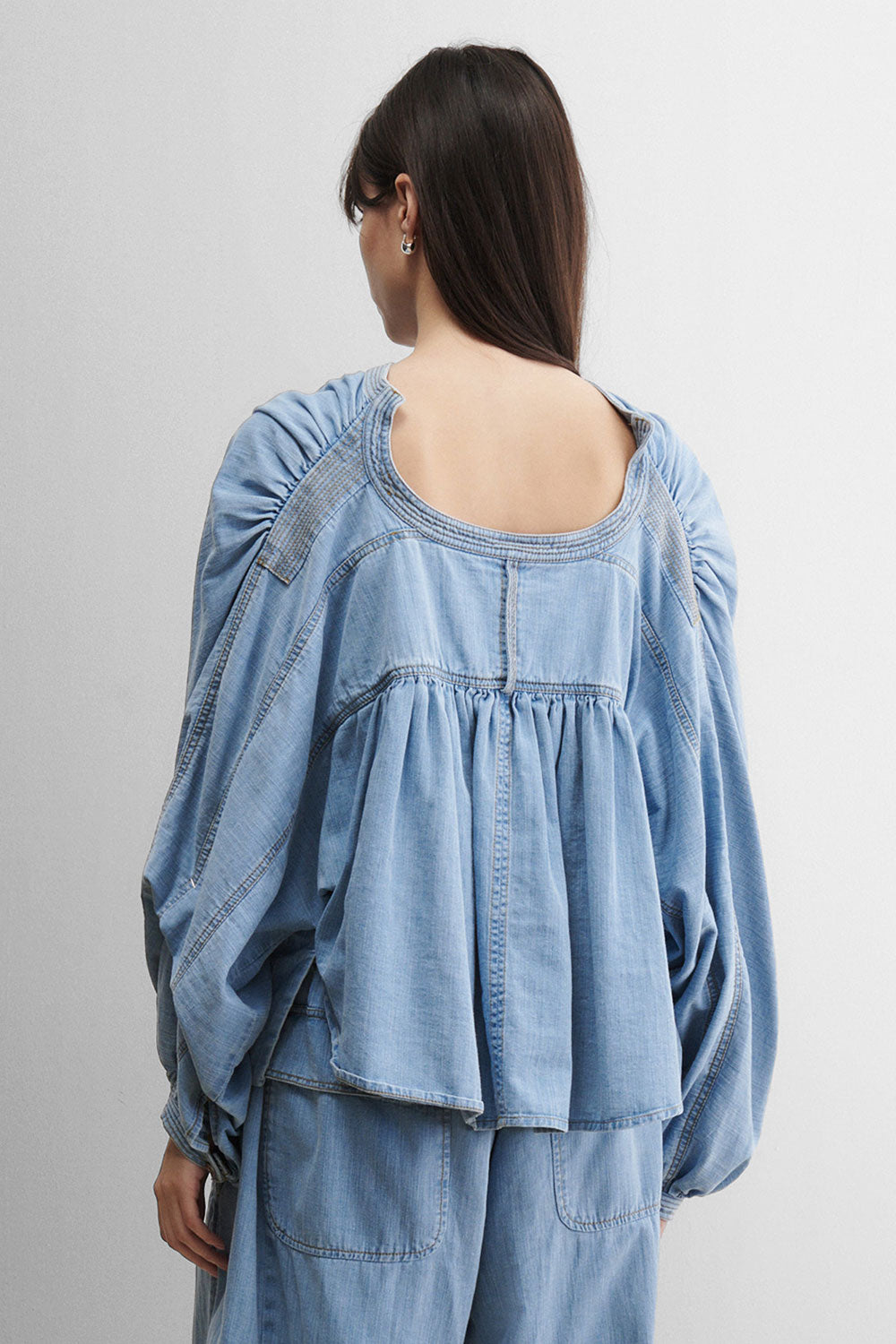 Rachel Comey Ancora Top Light Wash