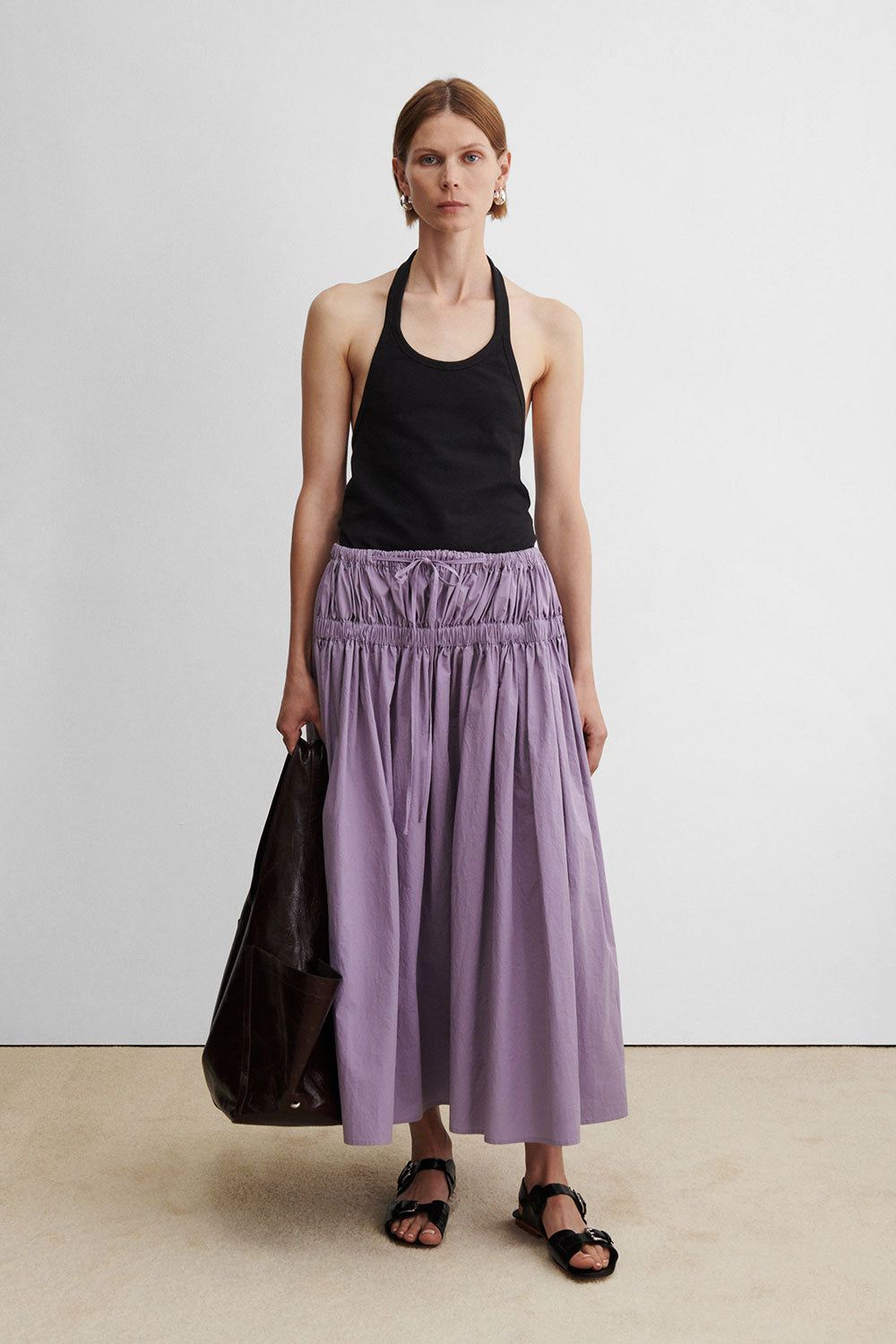 【rosymonster】ohana kurage organdie skirt rosymonster】ohana kurage organdie skirt