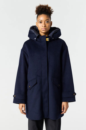 Parajumpers Petunia Woven Hooded Down Jacket Pencil