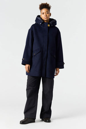 Parajumpers Petunia Woven Hooded Down Jacket Pencil