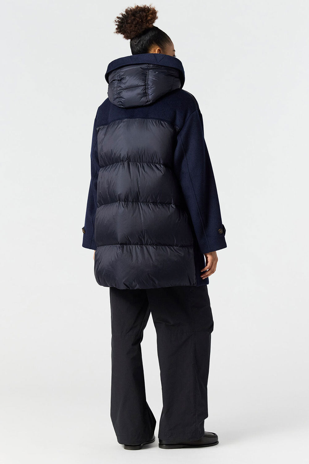 Parajumpers Petunia Woven Hooded Down Jacket Pencil