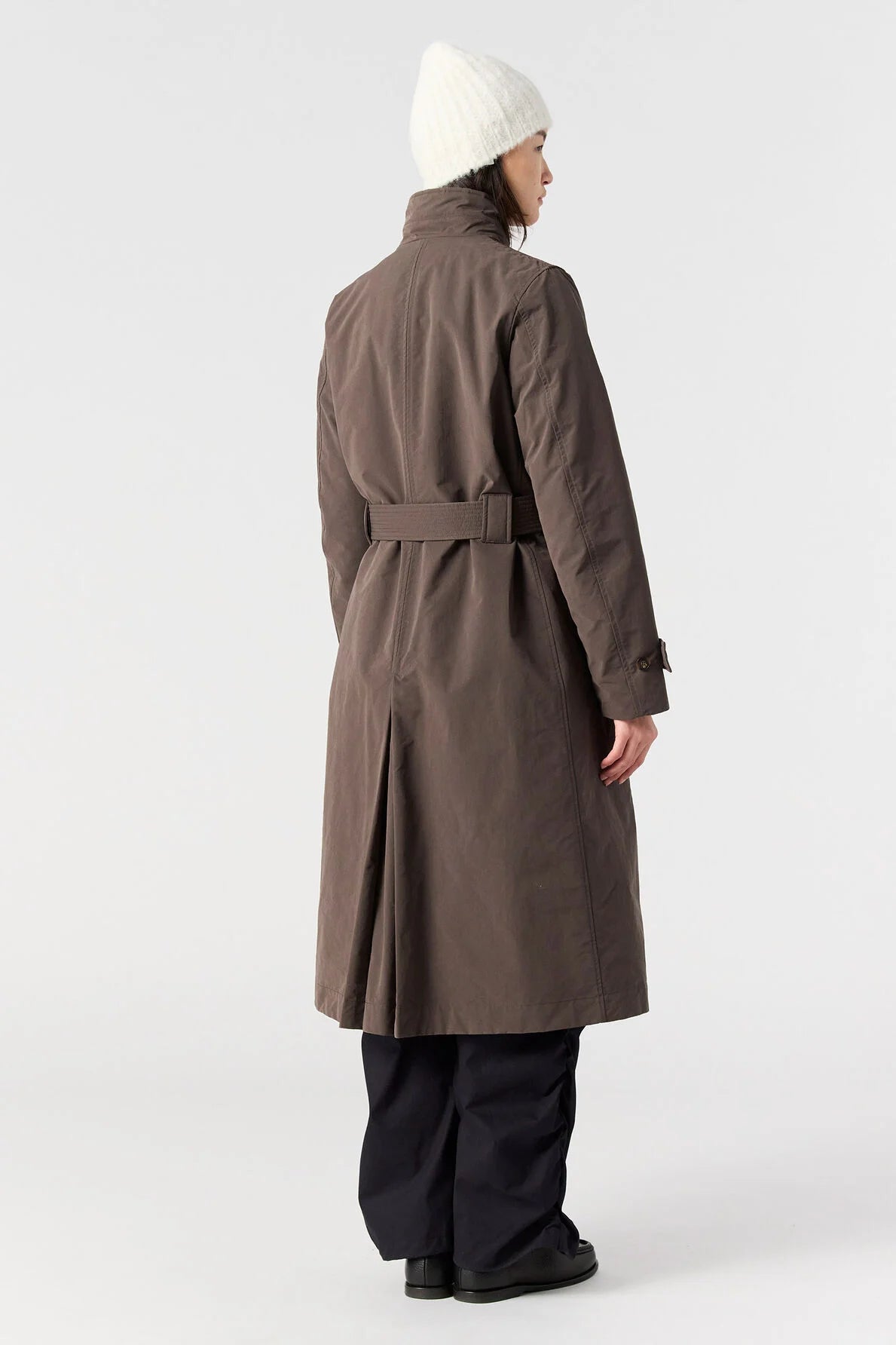 Parajumpers Kassy Padded Trench Coat Earth Brown