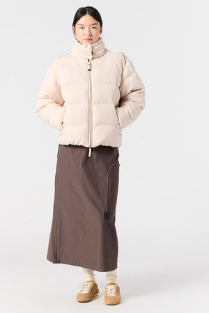 Parajumpers Pia Woven Down Jacket Moonbeam
