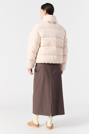 Parajumpers Pia Woven Down Jacket Moonbeam