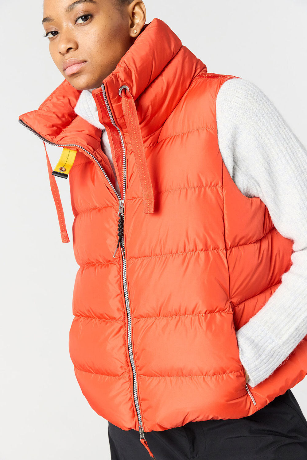 Parajumpers Nolene Woven Down Vest Grenadine