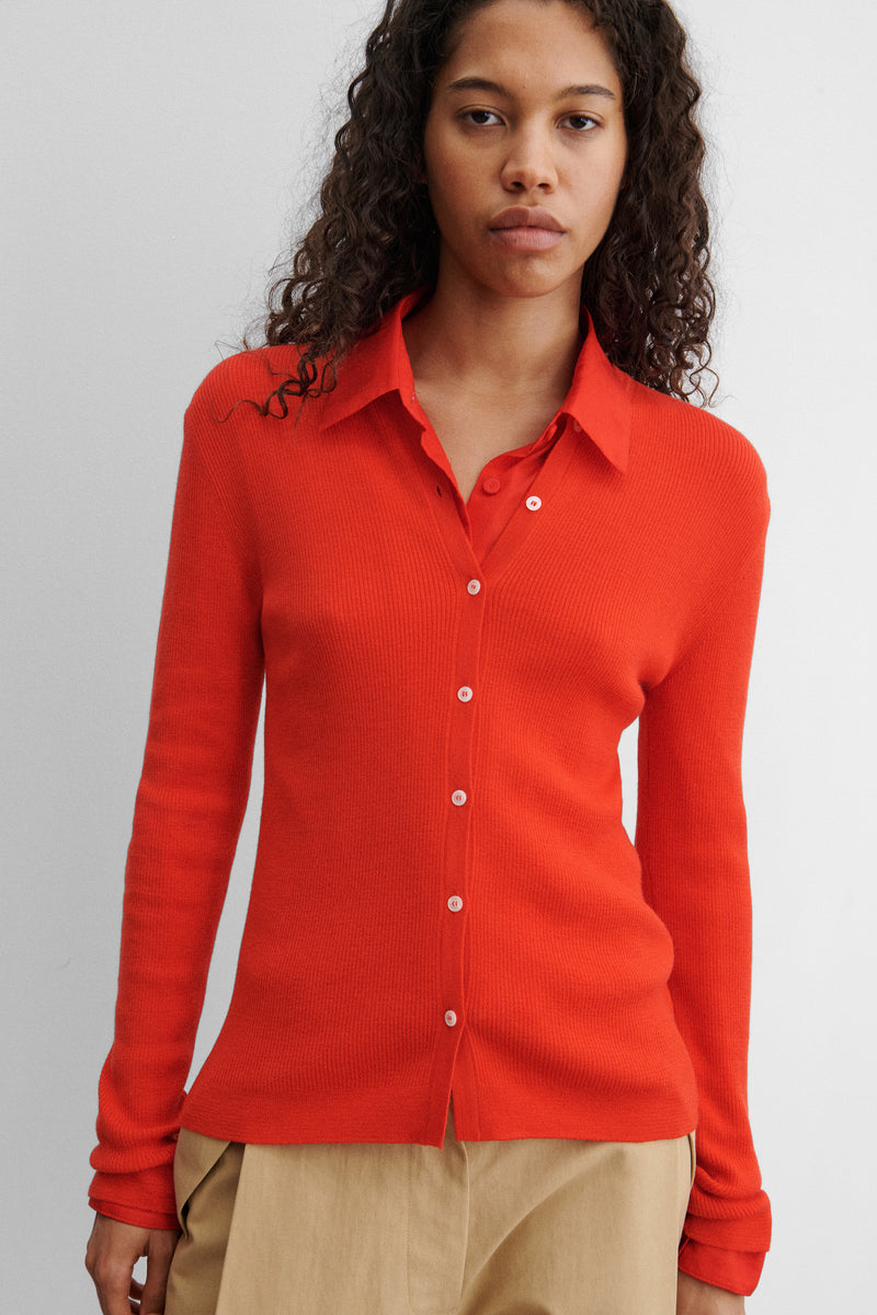 Rachel Comey Blise Cardigan Coral
