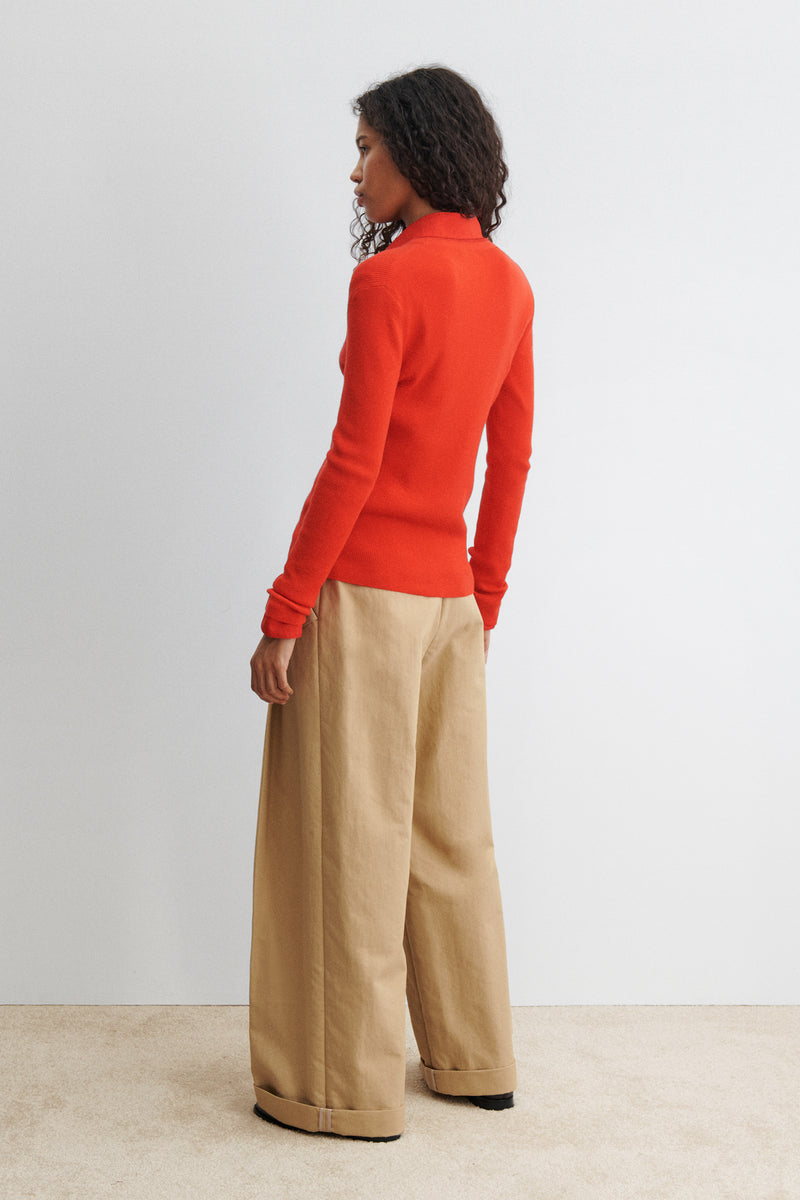 Rachel Comey Blise Cardigan Coral