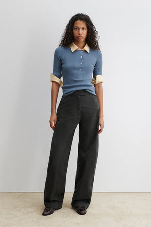 Rachel Comey Allery Henley Chambray