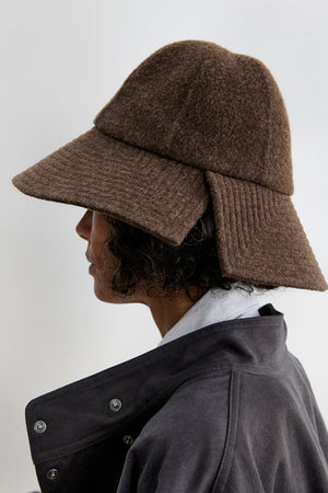 Rachel Comey Porto Hat Brown Melange
