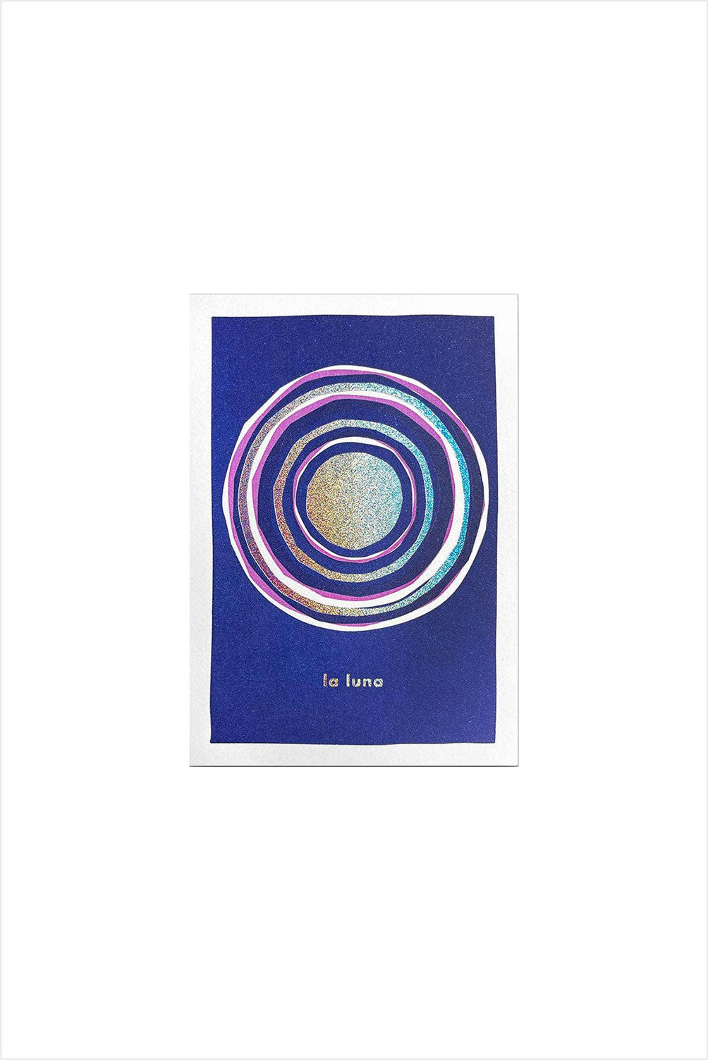La Luna Holographic Postcard